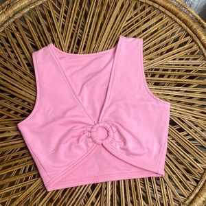 Pink Crop Top Xs